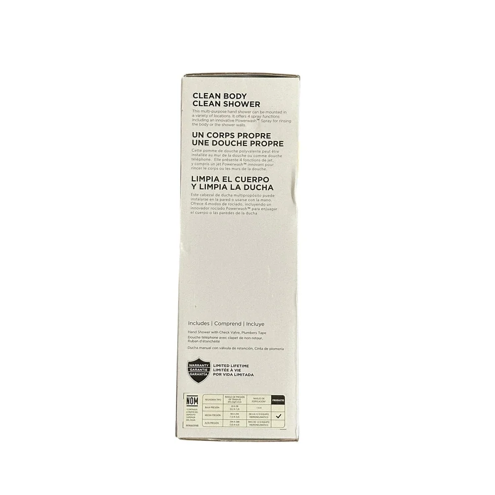 American Standard Spectra Handheld Shower Head 4-Spray Polished Nickel 9035154